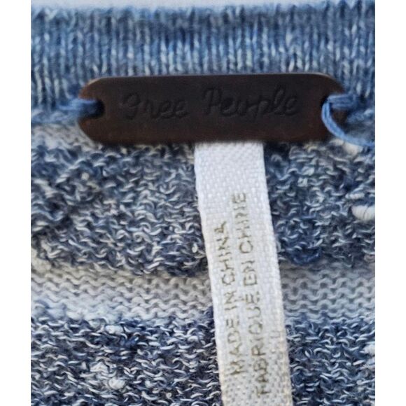 Free People Cropped Cardigan | Boho Patchwork Cottagecore | Women’s Medium - Picture 5 of 5